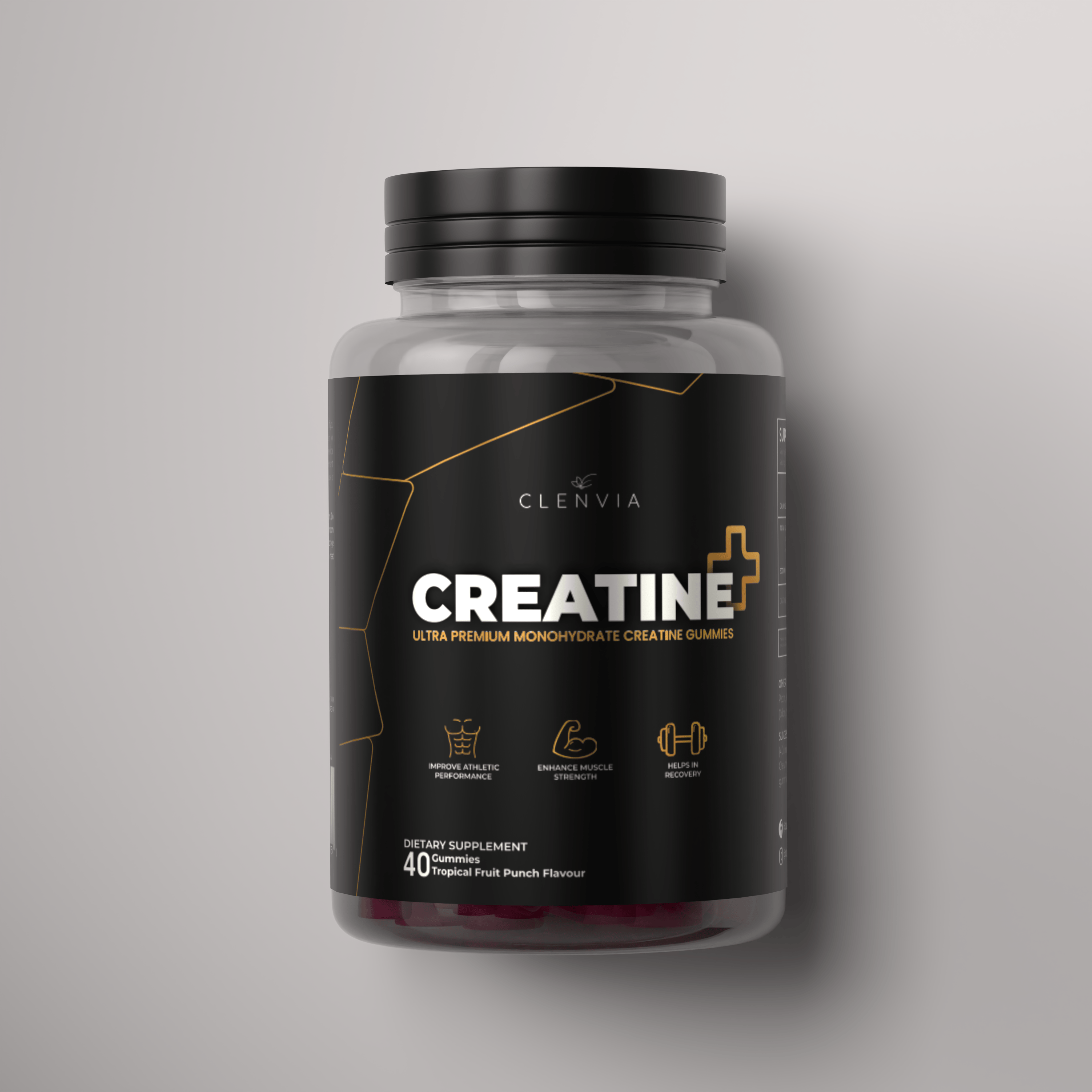 Clenvia Creatine+ Gummies – 40 Count – Clenvia Official
