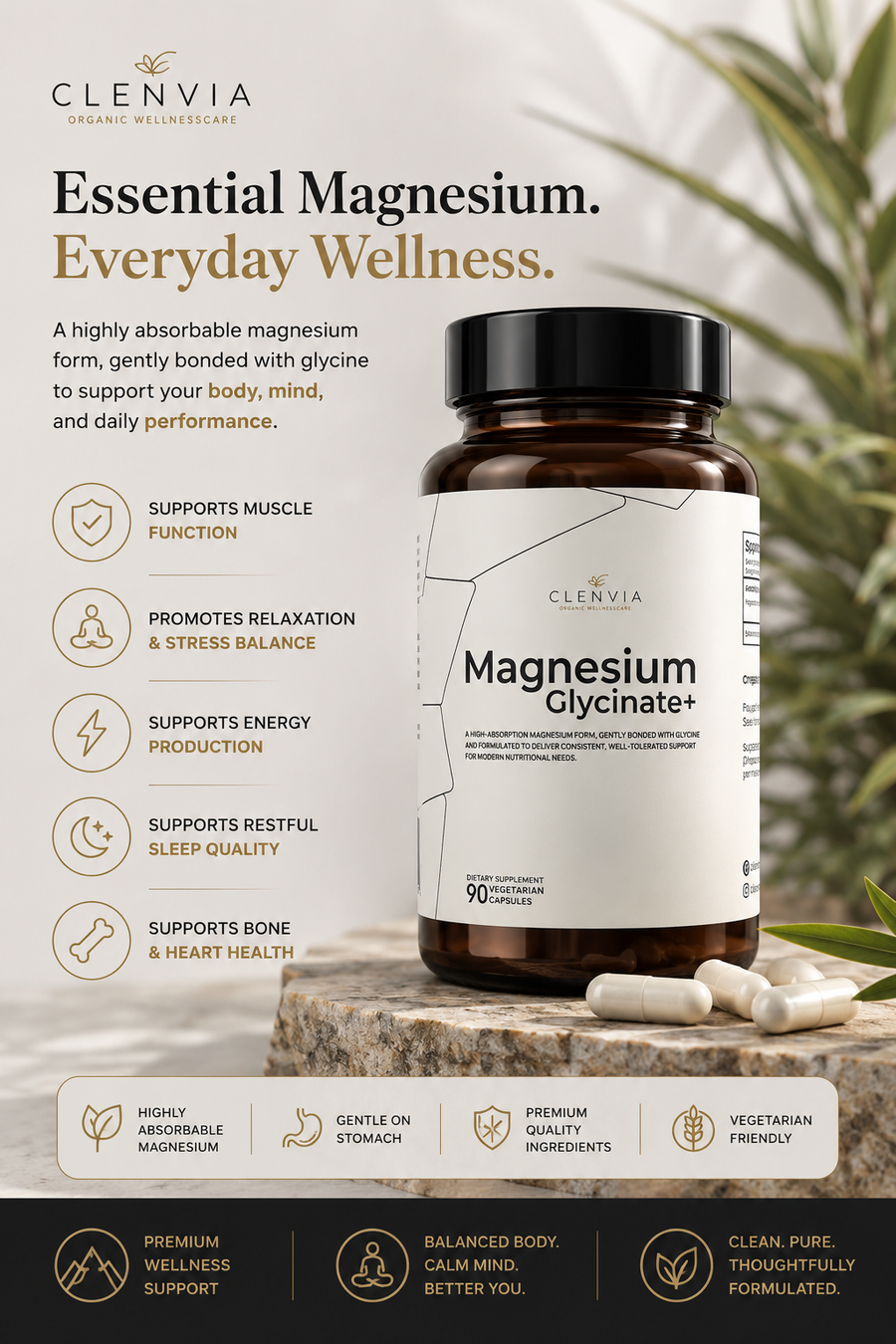 Magnesium Glycinate for Sleep: Benefits, Dosage and When to Take It